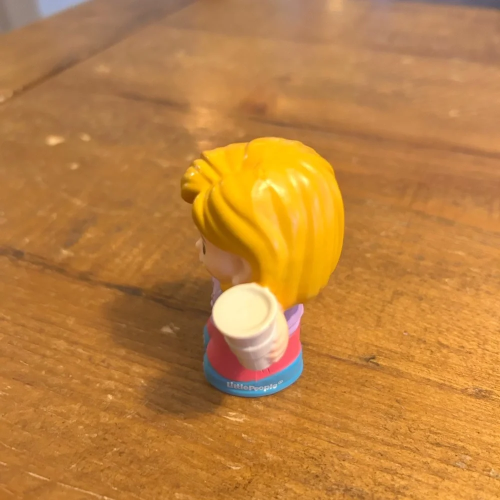 Fisher Price Little People mom with coffee as is